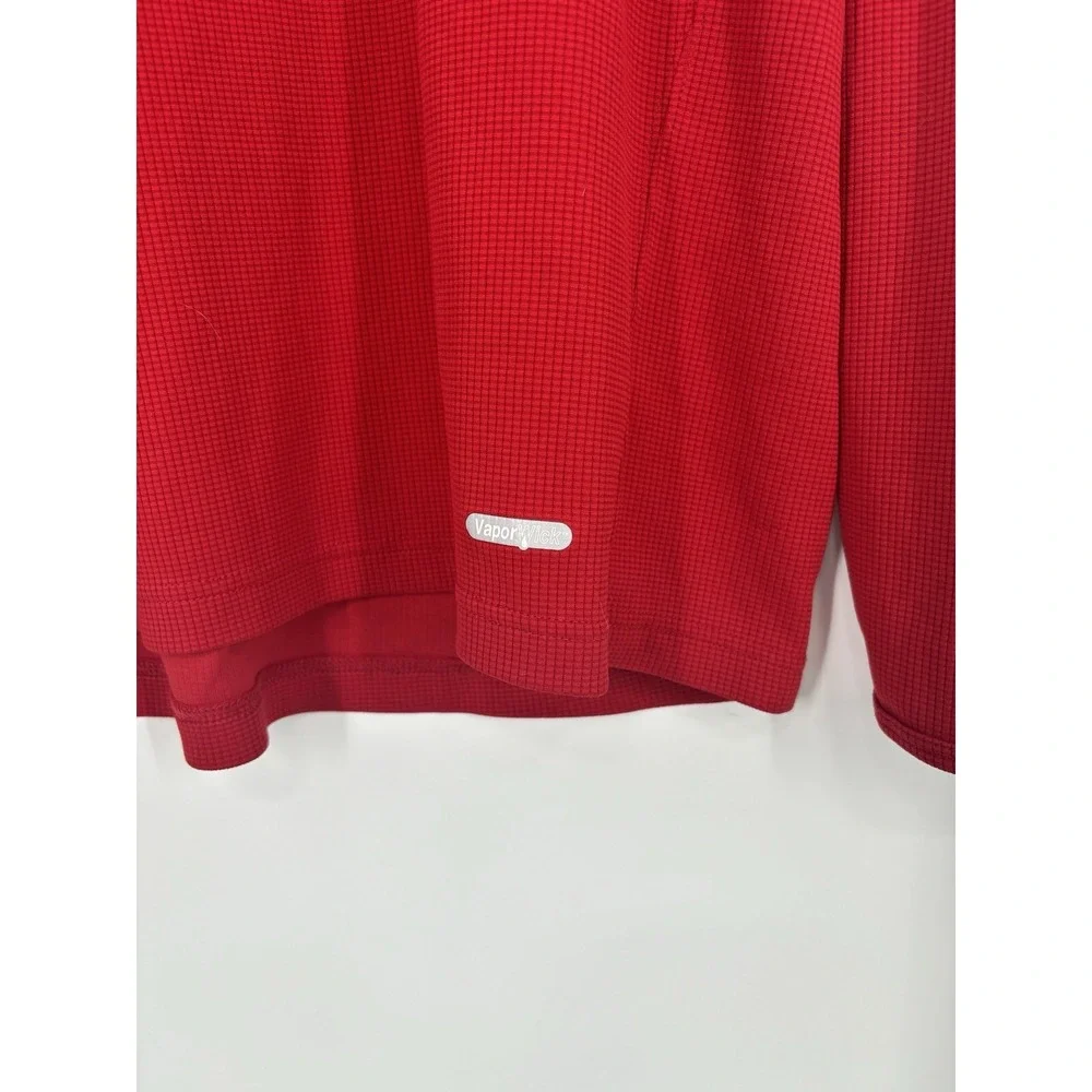 The North Face VaporWick Waffle Knit Thermal‎ 1/4 Zip Pullover Sweatshirt Large